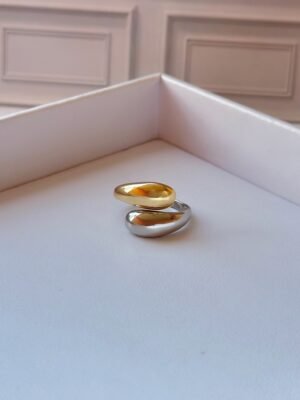 anillo abrazo Anillo abrazo Bicolor