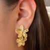 Aretes dos flores